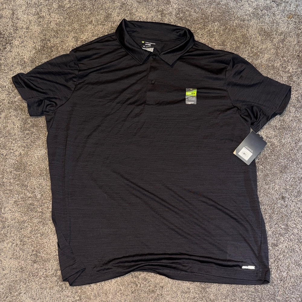 Kohl's Men's Dark Grey Polo Shirt